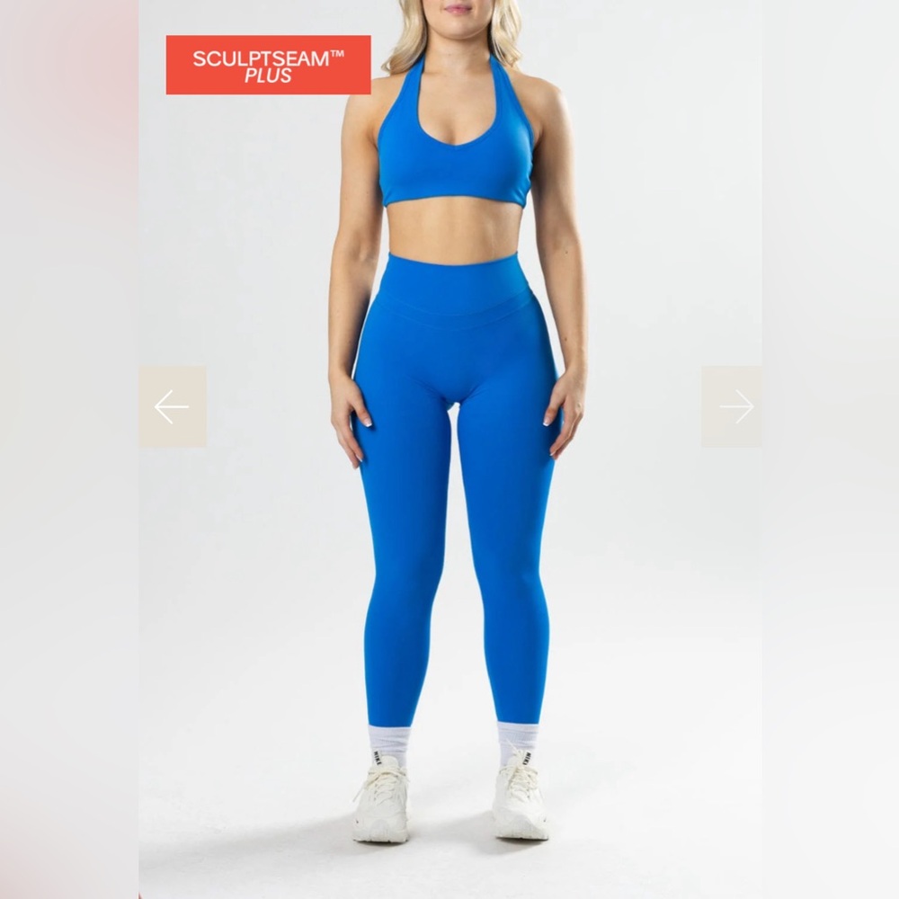 Paragon Fitwear Royal Blue High-Waist Sculpt Seam Leggings